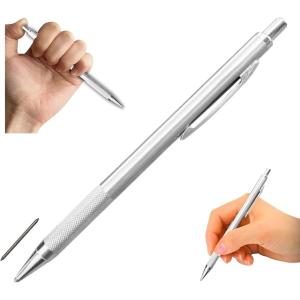 ケガキ針 ノック式 超硬 精密 工具 プラモデル 替芯付き (ケガキペン)の商品画像