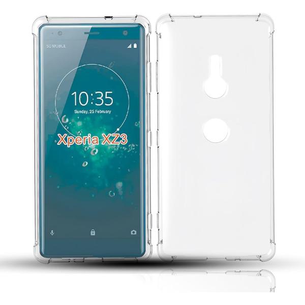 For Sony Xperia XZ3 ケースクリア TPU 薄型 軽量 防塵 MDM(TPU-AZ...