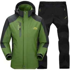 アウトドアジャケット 上下セット メンズ ウェア 登山服 マウンテン