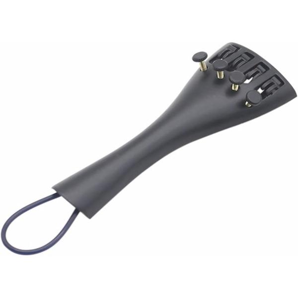 バイオリン ヴァイオリン テールピース アジャスター 内蔵 チューナー テールガット付き 初心者 チ...