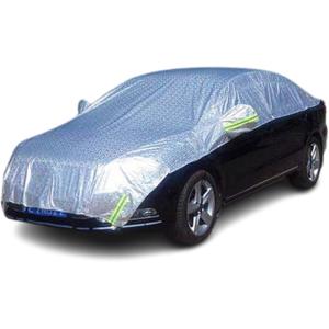 車カバー ハーフ カーカバー ボディーカバー 車体カバー 防水 防塵 固定バックル付き 普通車・セダ...