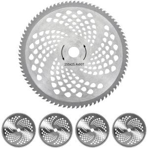 【互換品】草刈り機 チップソー 替え刃 スチール 255mm(刃数80p)