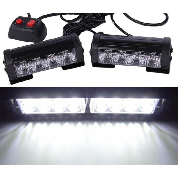 Avan Knight 12V ストロボ ライト バー LED 2個セット 緊急 警告灯 車 トラッ...