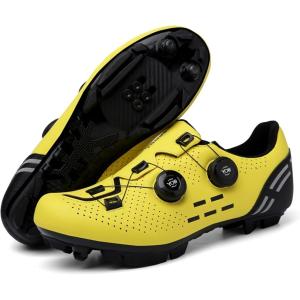 MTBシューズ ビンディング サイクル 自転車 靴 SPD(ターコイズブルー