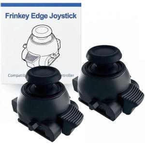 2個セット PS5 DualSense Edge用 スティックモジュール TMR電磁式センサー搭載 ドリフト対策 (ブラック)