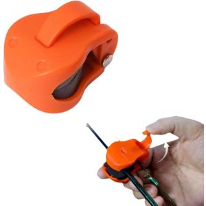 フィッシング ロッド グリップ オレンジ A-0110 ロッドクリップワイド 釣り 2個入 元竿径27mmまで対応 釣竿収納