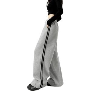 ゆったり 動きやすい スエットパンツ すっきり シルエット リラックスパンツ ボトムス カジュアル ...