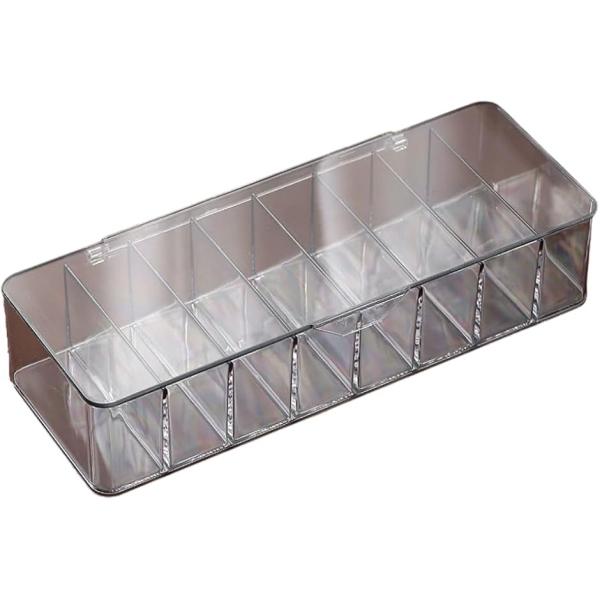 コンタクトケース コンタクト収納ケース カラコンケース ワンデー対応 蓋付き 大容量 透明 コンパク...