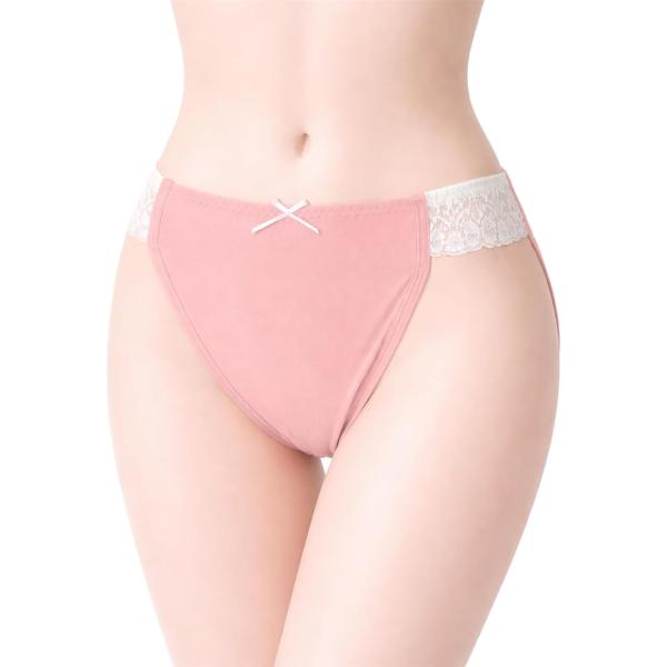 ふんどし ショーツ パンツ レディース 女性 無地 綿 ゆったり レース リラックス 深め 30代 ...