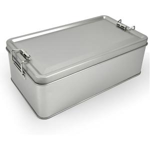 ブリキ缶 ブリキ缶ケース 小物入れ 収納 蓋付き レトロ おもちゃ箱 MDM