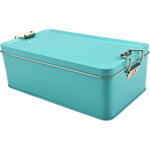 ブリキ缶 ブリキ缶ケース 小物入れ 収納 蓋付き レトロ おもちゃ箱