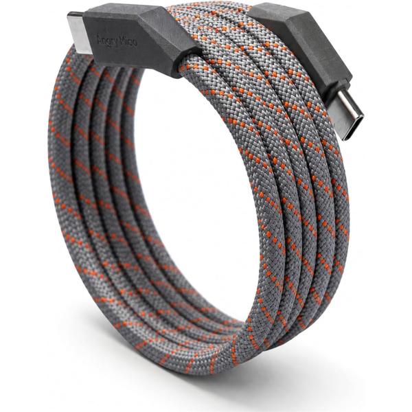 スパイラルケーブル CtoC Type-C/USB-C 充電ケーブル AM SLANTCABLE? ...