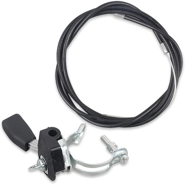 アクセルワイヤー スロットルワイヤー レバー 耕運機 草刈り機 刈払機 交換部品 (ワイヤー1.4m...