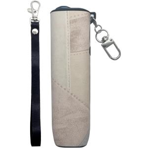 ケース compatible with iqos イルマiワン用 PU レザー 耐衝撃 360°全面保護 (ホワイト)