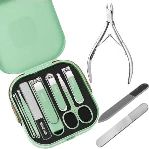 ネイルケアセット 12点 抹茶グリーン