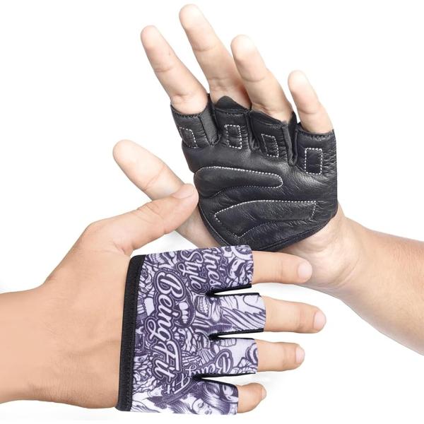 Beingfit トレーニンググローブ 筋トレ メンズ - レディース MDM (Black Age...