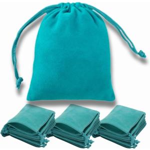 ジュエリーポーチ ターコイズブルー 30枚