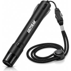 電子ホイッスル 大音量 防水 スポーツ審判 登山 熊よけ 災害 ペンサイズのホイッスル 110db 超軽量30g (ブラック)