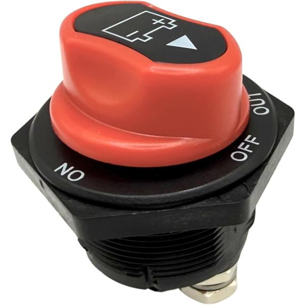 バッテリー 切替スイッチ ターミナル カットオフ 漏電 盗難 防止 32V DC (200A ブラッ...