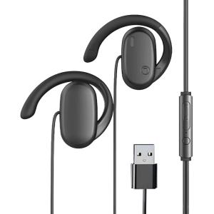 USBマイク付きイヤホン ブラックの買取情報