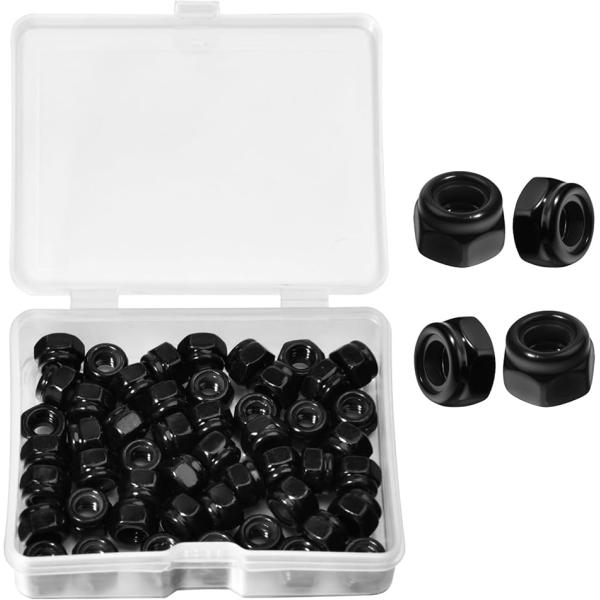 50個入り x 0.7mm 六角ロックナット 緩み止め ナイロン ナイロンインサート 304ステンレ...