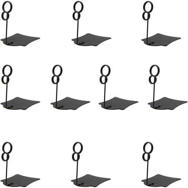 ポップスタンド 卓上 クリップ 10個 カード立て ステンレス メニュー立て 値札 プライスカード(...