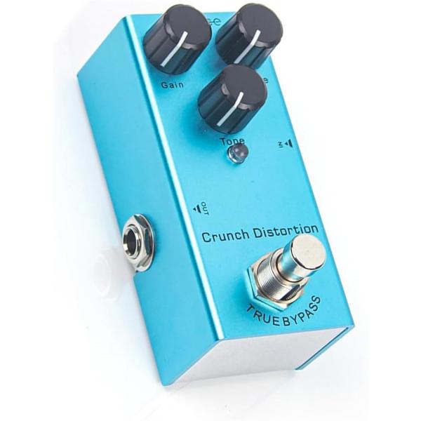 ギターエフェクト ギターペダル ミニエフェクター トゥルーバイパス搭載 エフェクトペダル ノイズ低減...