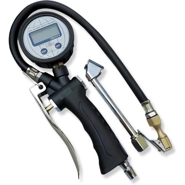 エアゲージ タイヤゲージ 空気入れ テスター カー用品 車 バイク チューブ 空気圧計 トラック オ...