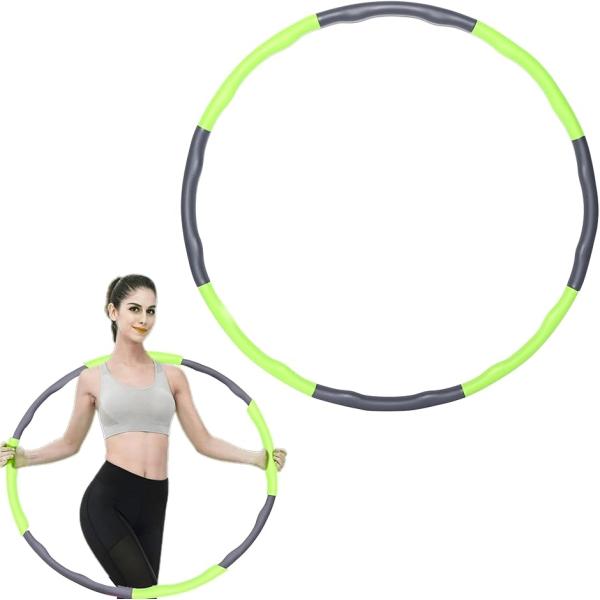 フラフープ ダイエット 大人〜子供 直径96cm 8本組 組み立て式 サイズ調整可 有酸素運動 初心...