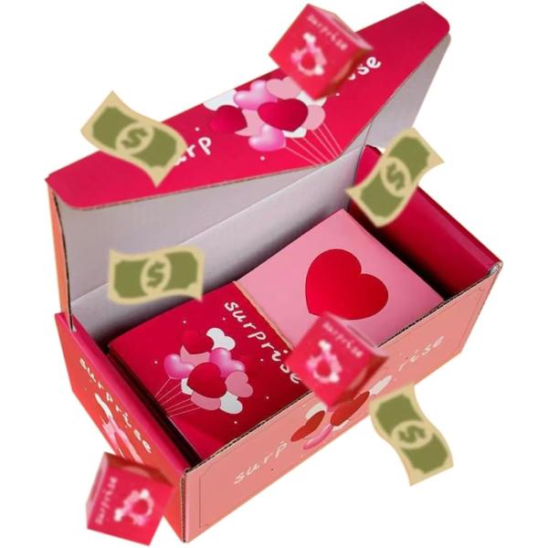 Kyofaceサプライズギフトボックス 18枚入り 写真アルバム 誕生日 記念日 プレゼント用 びっ...