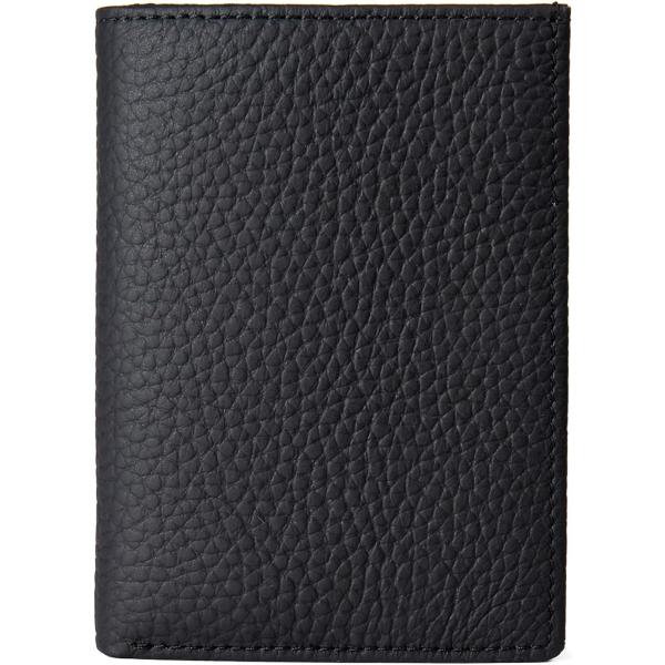 財布 二つ折り レディース 本革 薄型 小さい コンパクト 小銭入れ スキミング防止 MDM(ブラッ...