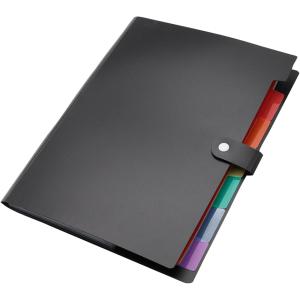 A4 7ポケット ジャバラファイル(ブラック)