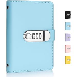 本型 貯金箱 鍵付き パスワードロック 50ポケット 100万円 PUレザー製