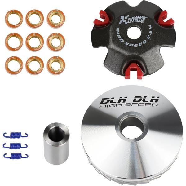 【互換品】ハイスピードプーリーセット スーパーDIO/ジョルノ/ジョーカー専用 軸径12mm 加速改...