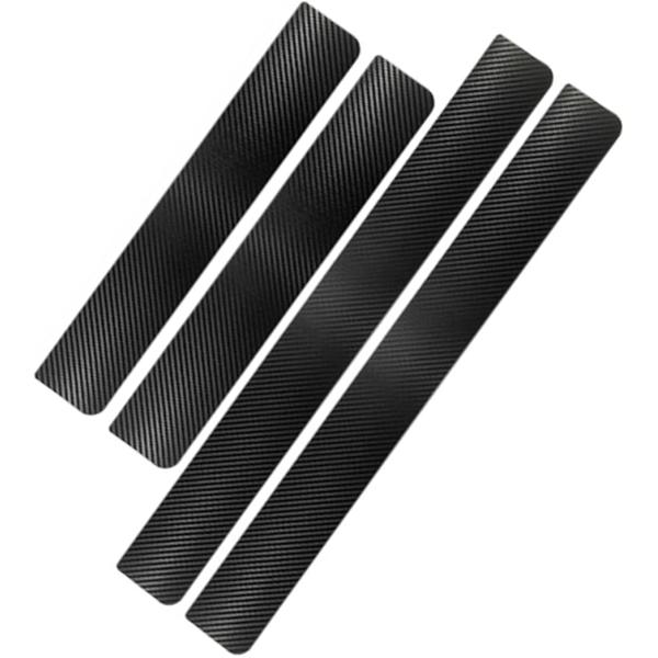 【互換品】 スカッフプレート サイドステップガード マグネット式 滑り止め 装着簡単 貼り直し可能(...