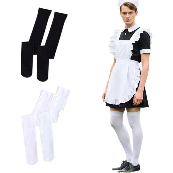 【Yahoo!ランキング1位入賞】Ｕｃｃｅｌｌｉｎｏ 男性用 ニーハイソックス ロングタイプ 女装 ...