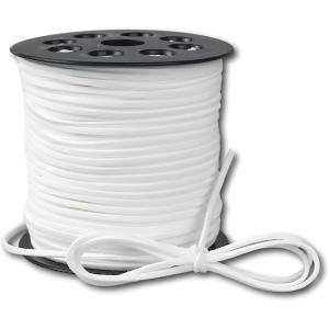 スエード紐 3.0mm幅 91M ホワイト