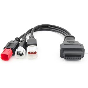 【Yahoo!ランキング1位入賞】3ピン 4ピン 6ピン 診断コネクターケーブル OBD2 アダプタ...