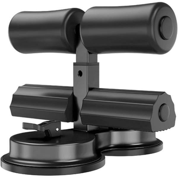 腹筋マシン 足固定 腹部フィットネス機器 吸盤 (ブラック)