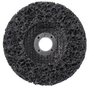 ディスクグラインダー 研磨ディスク 100mm サビ 除去 研削 ペンキ 塗装落とし つや消し 錆取り (02:マイルド(1個))
