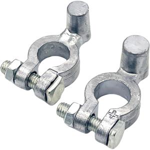 バッテリーターミナル 金メッキ ゴールド D端子用 +端子 18mm