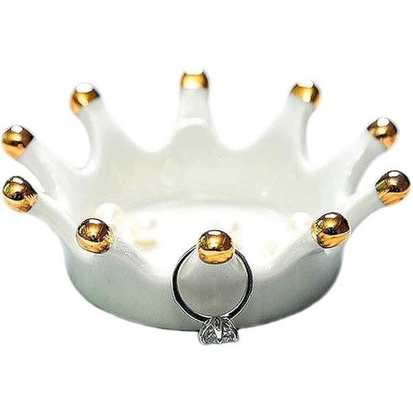 ジュエリーケース ジュエリープレート 皿 宝石箱 アクセサリー 指輪リングホルダー付き アンティーク...