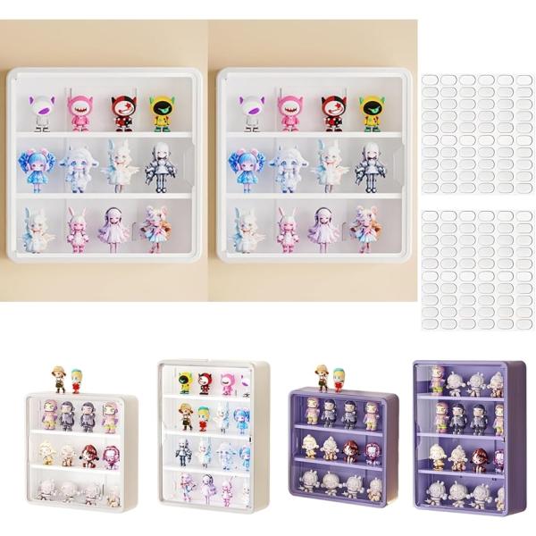 ガチャガチャ ディスプレイ 収納２個セット フィギュアケース アクスタ アクリル ディスプレイボック...