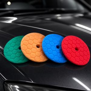4枚set Φ150mm 35mm ポリッシャー スポンジ バフ 超微粒子 極細 中細