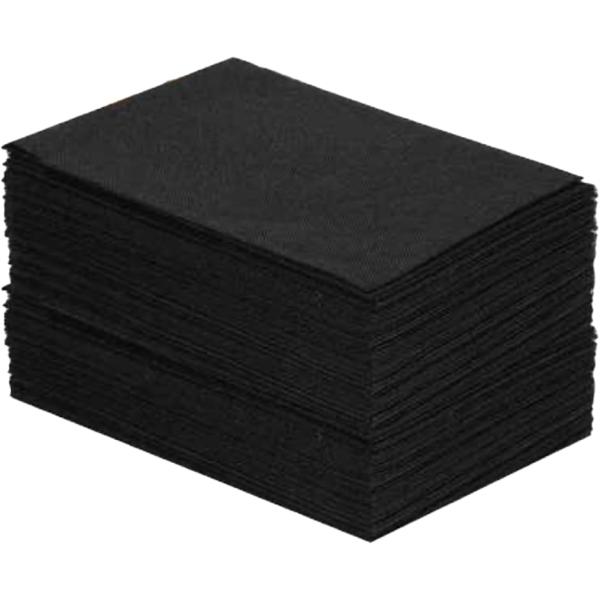 黒 ぺーパーシーツ 50枚 使い捨て 不織布 防水 エステ マッサージ 介護(ブラック,  80x1...