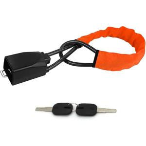 ハンドルロック 車 盗難防止 鍵付き