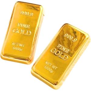 レプリカ 約750g〜900g ゴールドバー ディスプレイ 展示用 金塊 Gold