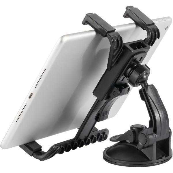 タブレットホルダー 車載 吸盤 強力 ipad 360度回転 ダッシュボード トラック対応 落下防止...