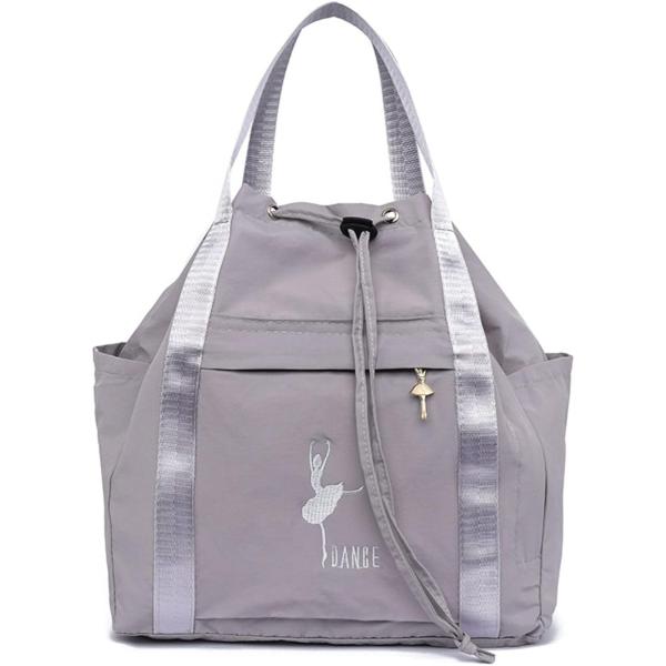 morytrade バレエバッグ ヨガ ジム 体操袋 2way 軽量 防水 大容量 ナイロン レディ...