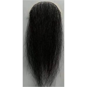 付け髭 つけひげ 口髭 布 ウィッグ あごひげ 顎髭(black xia)